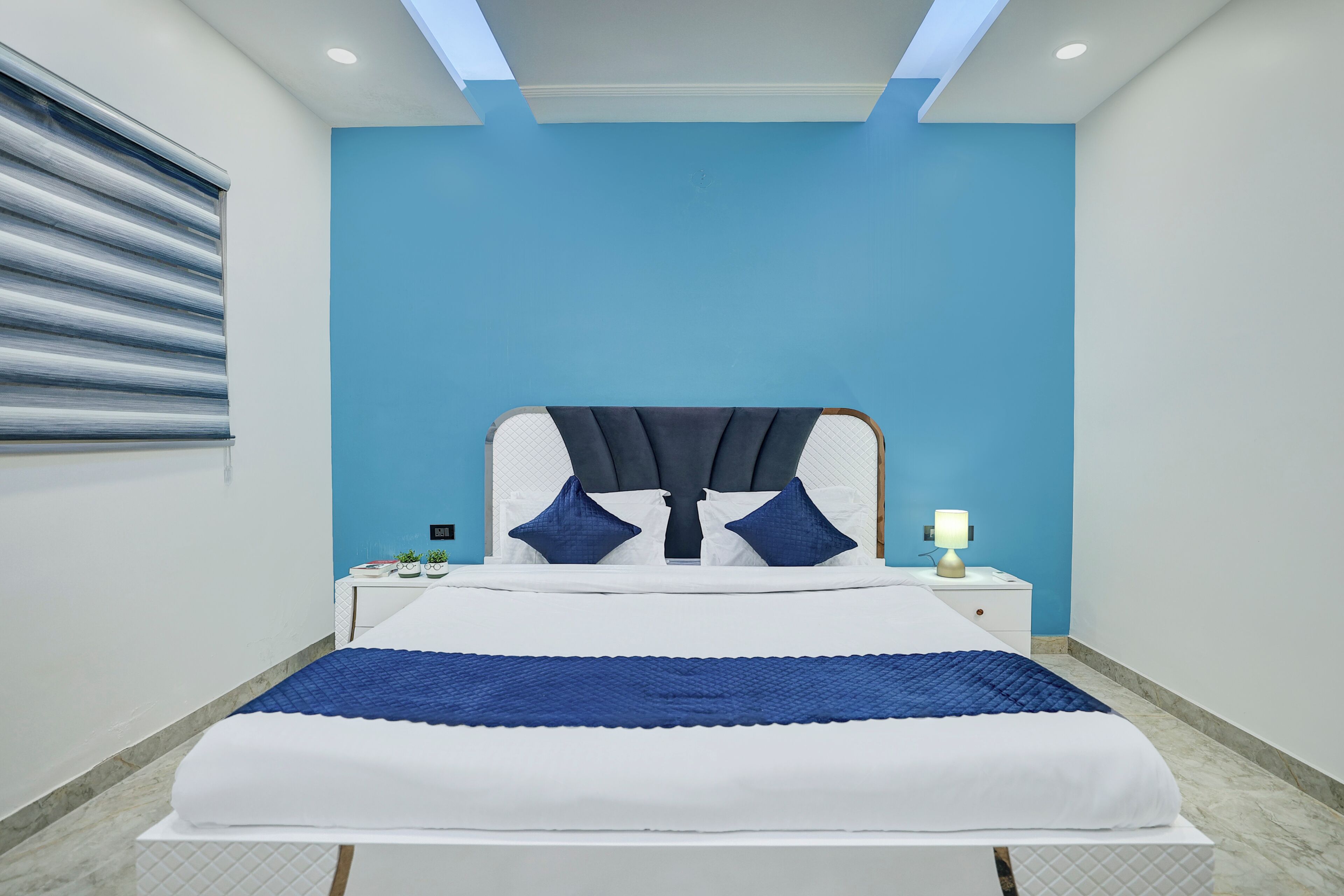 Deluxe-huvila, patio, näköala puutarhaan