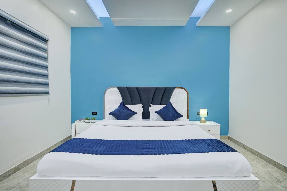 Deluxe-huvila, patio, näköala puutarhaan