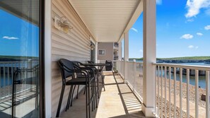 Condo, Multiple Beds, Patio (Ozark Get-Away) | Outdoor dining - Ozark Get-away Lakefront Condo With Boat Slip (Osage Beach)
