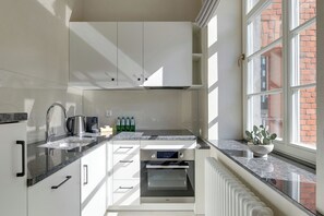 Superior-Apartment, 1 Schlafzimmer | Eigene Küche