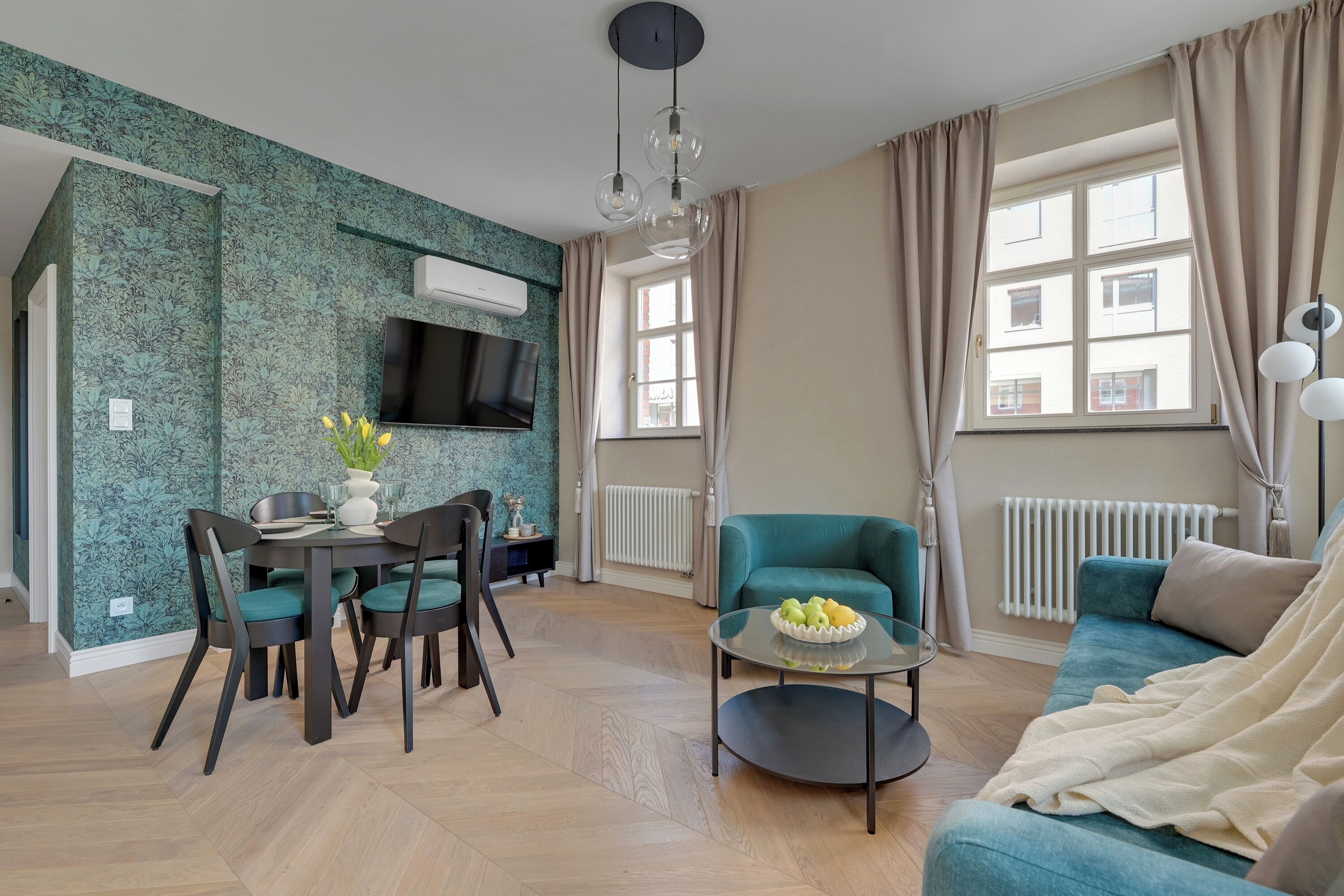 Apartemen Klasik, 1 kamar tidur