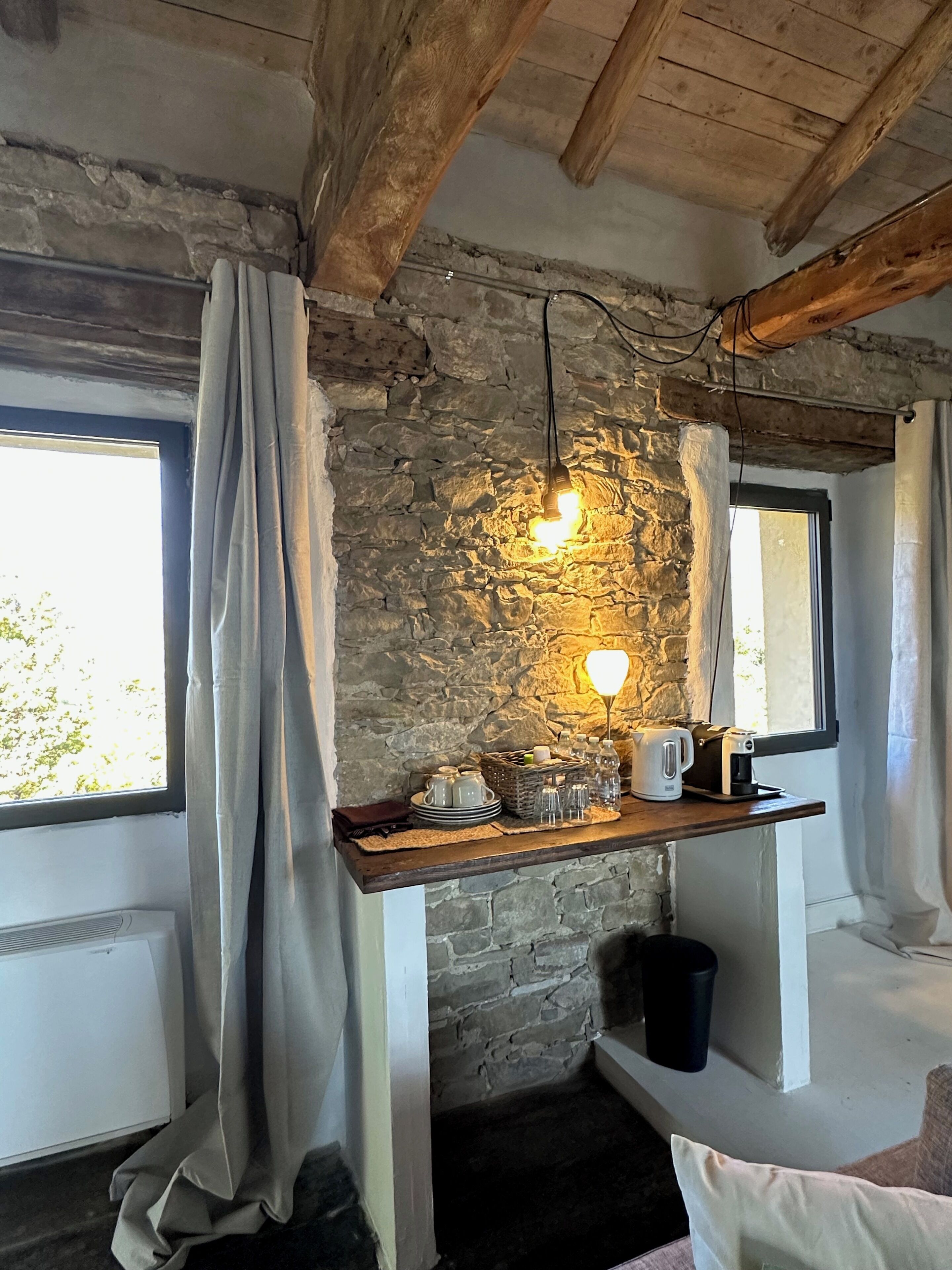 Deluxe-Suite, Blick auf den Innenhof | Innenbereich