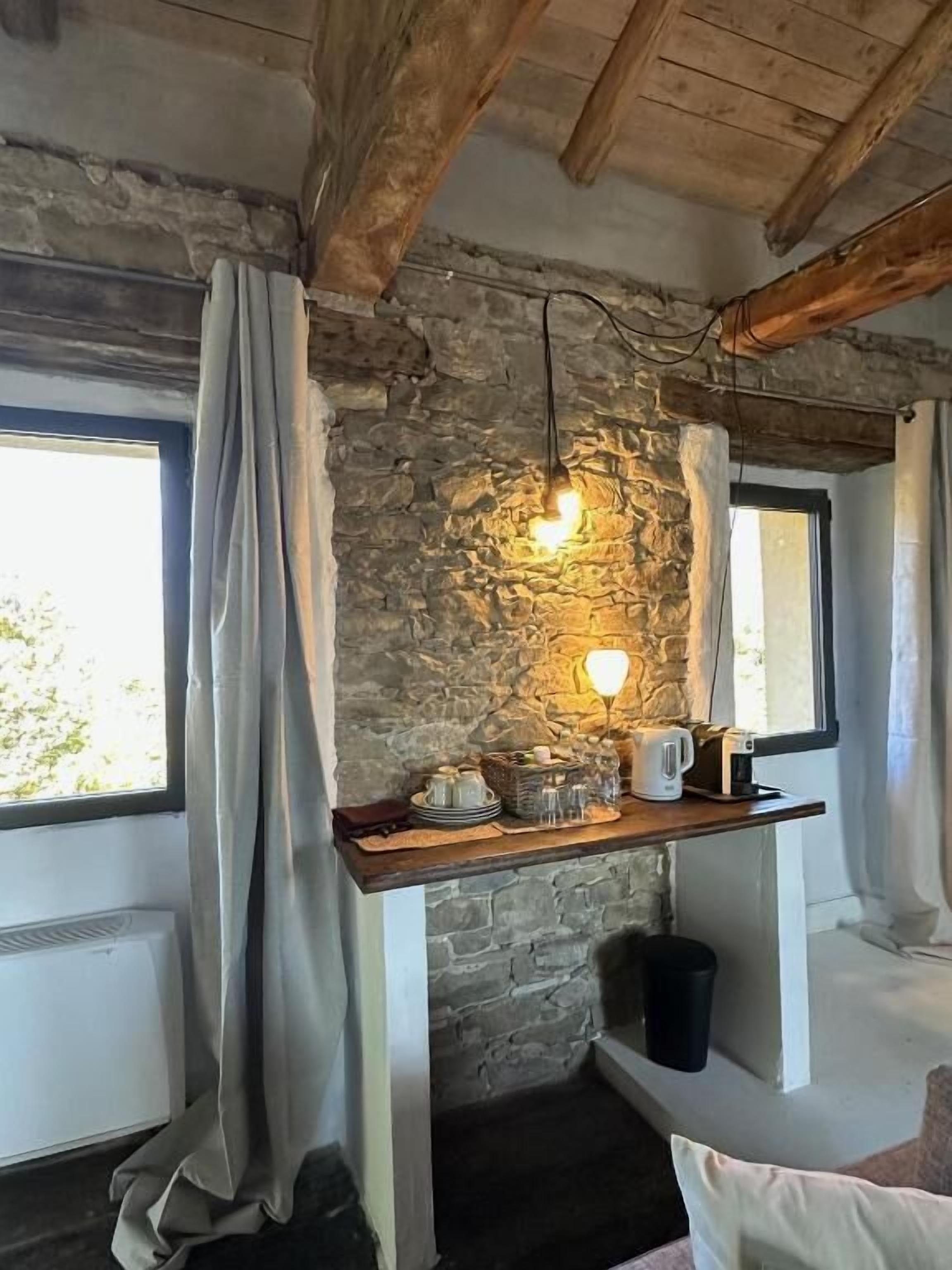 Deluxe-Suite, Blick auf den Innenhof | Innenbereich