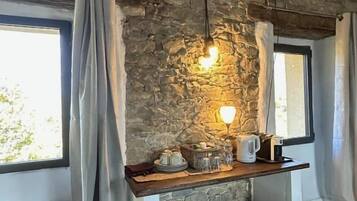 Deluxe-Suite, Blick auf den Innenhof | Innenbereich