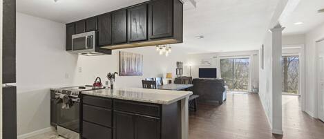 Condo, Multiple Beds, Patio, Mountain View (Overlook Paradise) | Private kitchen