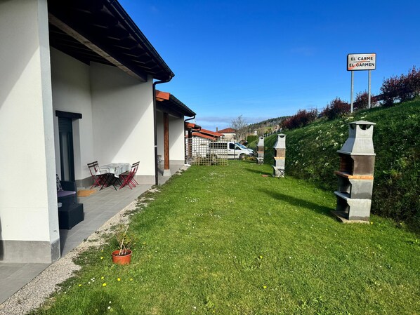 Appartement, vue jardin | Restauration extérieure