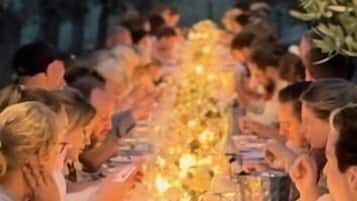 Aussenbereich für Bankette