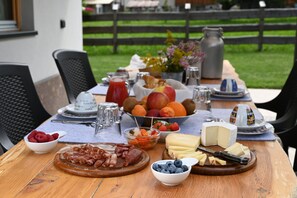 Opções para refeição ao ar livre