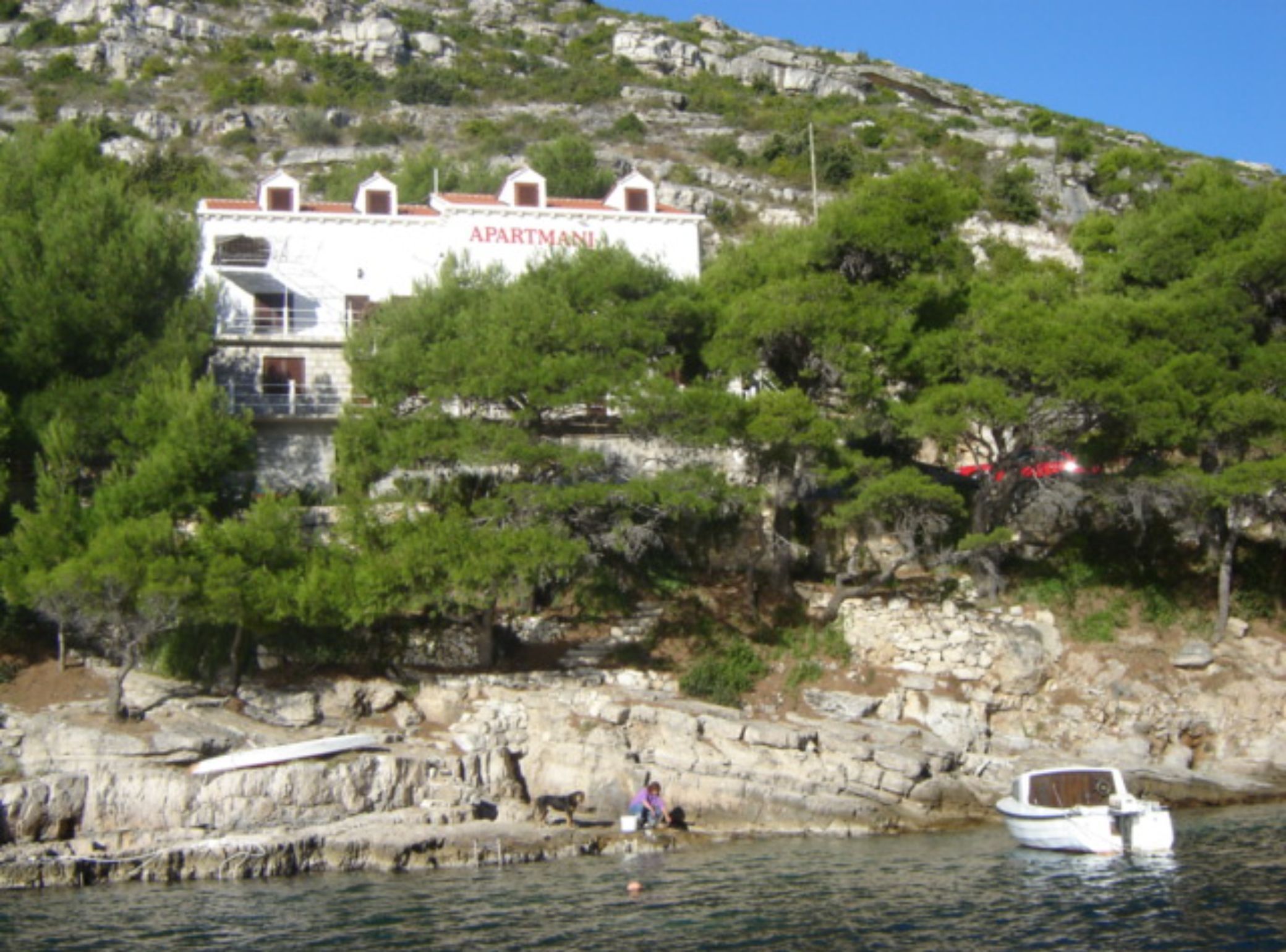 Appartement (Two Bedroom Apartment with Sea View a) | Uitzicht vanuit accommodatie