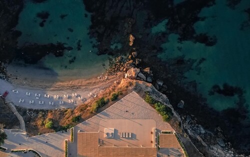 Romantic Seafront Villa with 900m² Terrace & Private Beaches | Italy