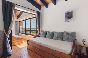 1 quarto, roupa de cama