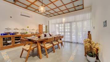 Vila luxo | Opções para refeição