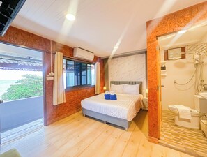 Deluxe-huone, valtamerinäköala | Kylpyhuone