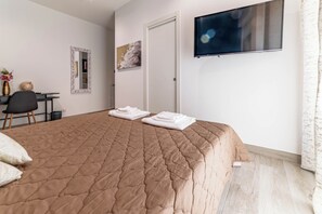 Eenvoudige kamer, 1 twee- of 2 eenpersoonsbedden | Geluiddichte muren