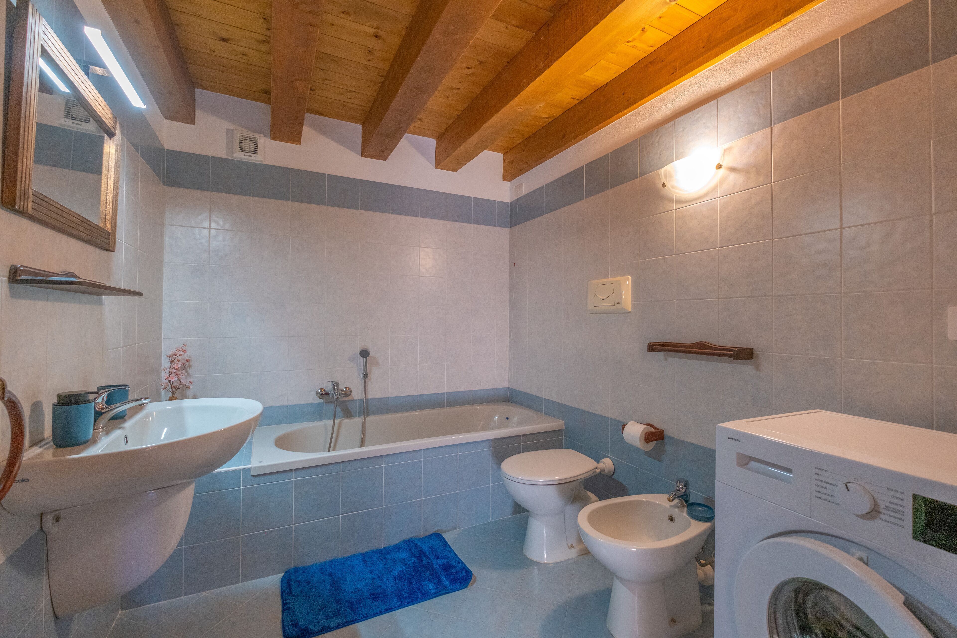 Apartment, 1 King-Bett und Schlafsofa, Stadtblick | Badezimmer