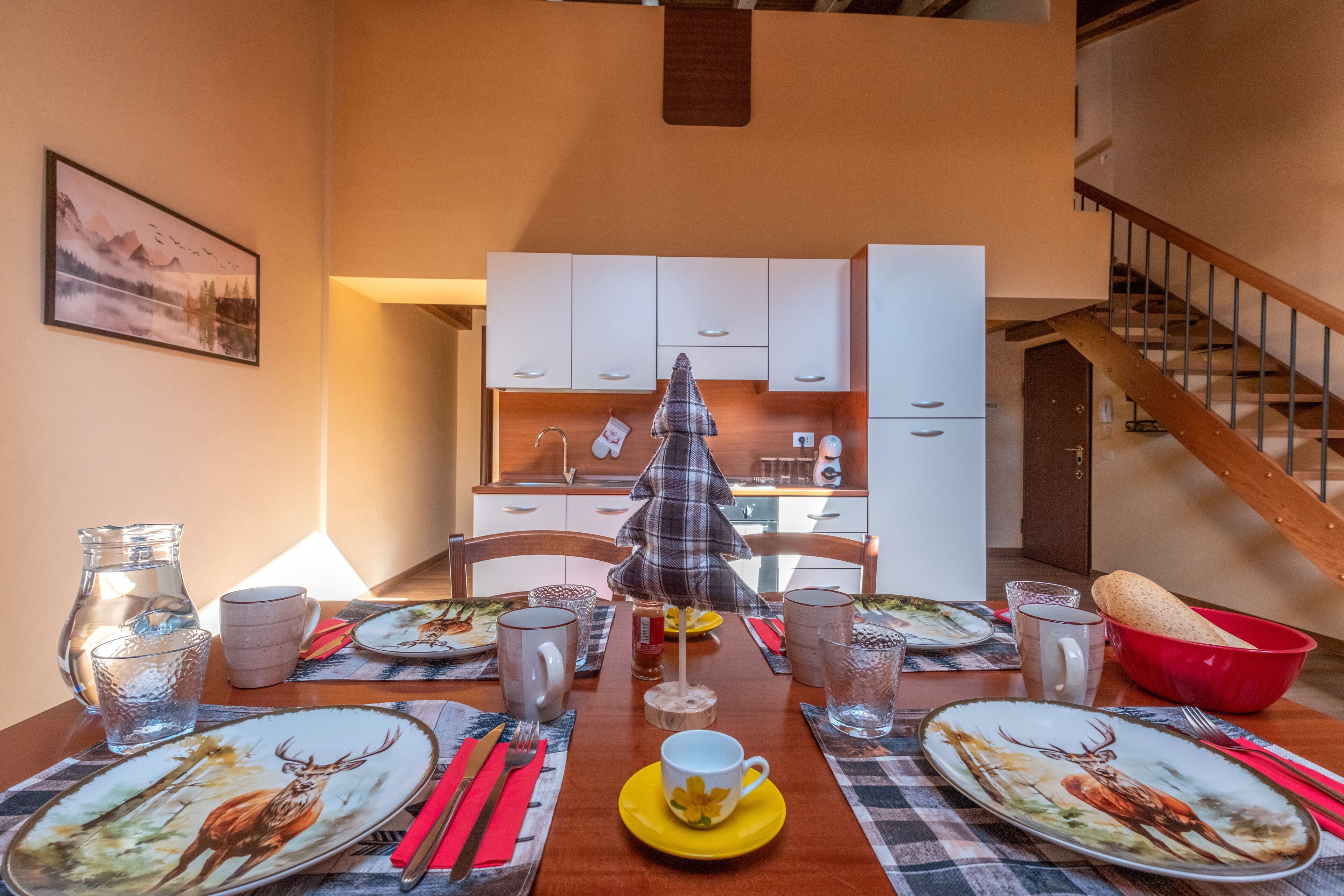 Appartamento, 1 letto king con divano letto, vista città | Ristoranti