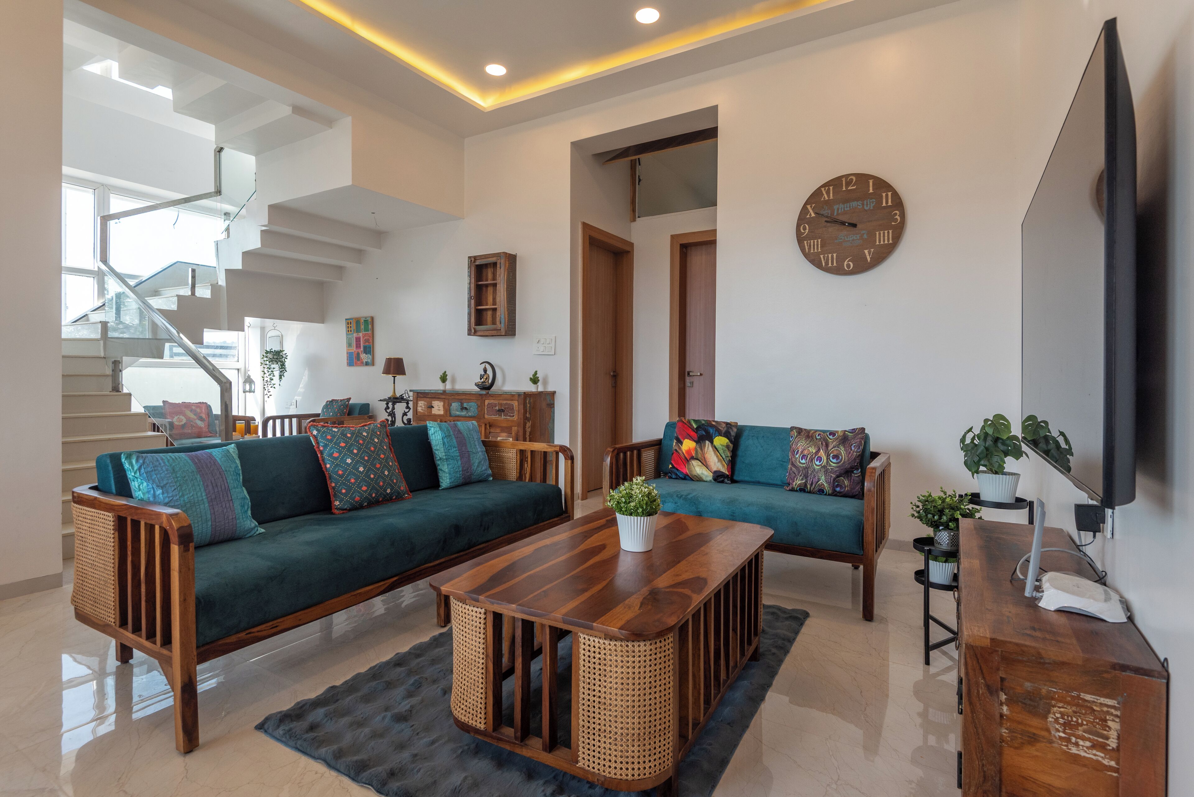 Vila Deluks, balkon, pemandangan kolam renang | Area keluarga