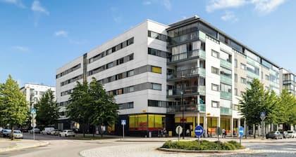 Private apartment in Helsinki with sauna and balcony