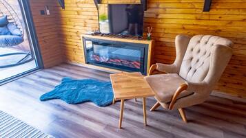 Bungalow – deluxe | Oppholdsområde