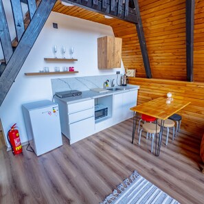 Deluxe Bungalow | Private kitchen - Mavi Rüyam Bungalov (Atakum)