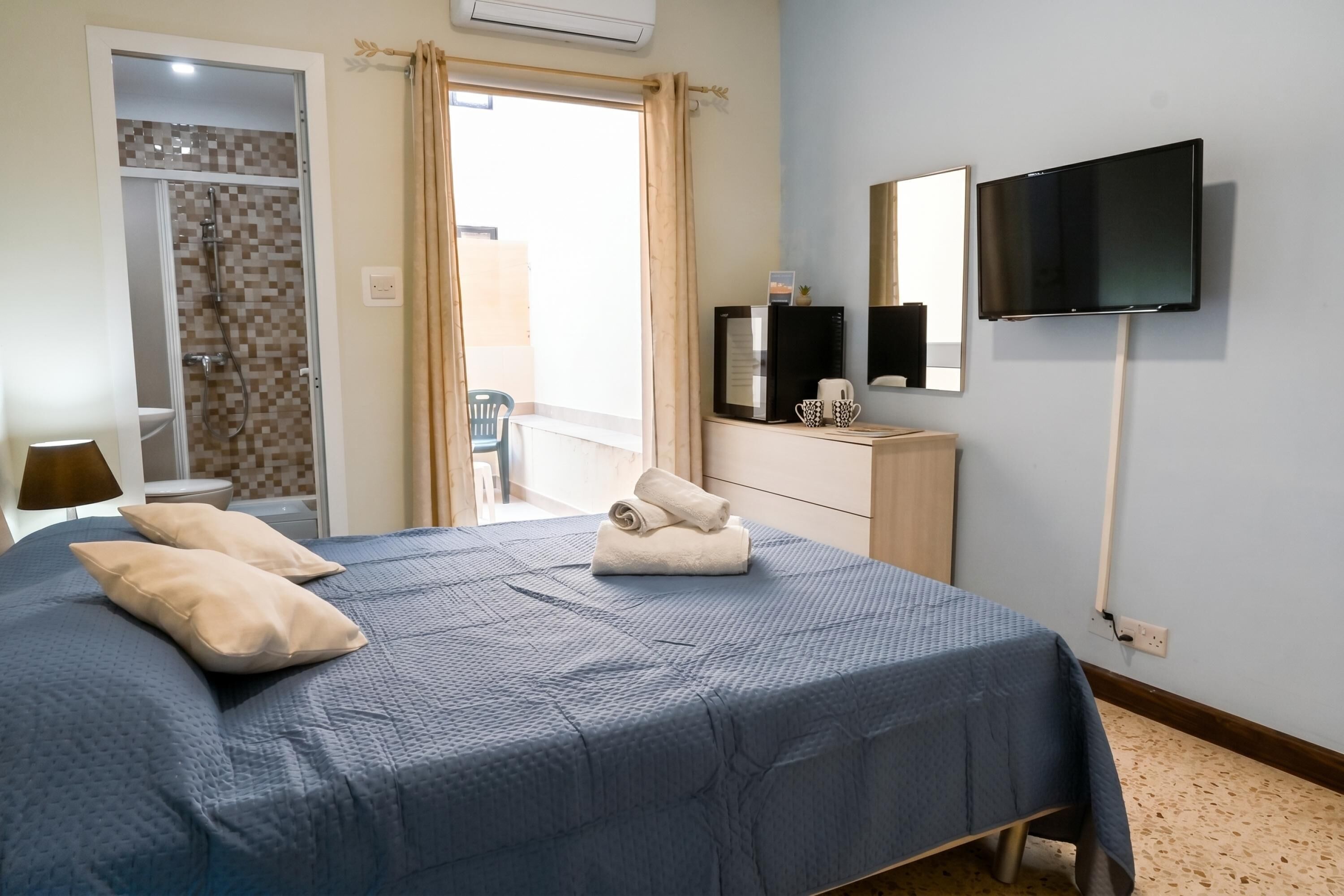 Standard Room, 1 Bedroom, Balcony, Sea Facing (Sunny Ensuite by the Sea - A5) | 1 bedroom, WiFi