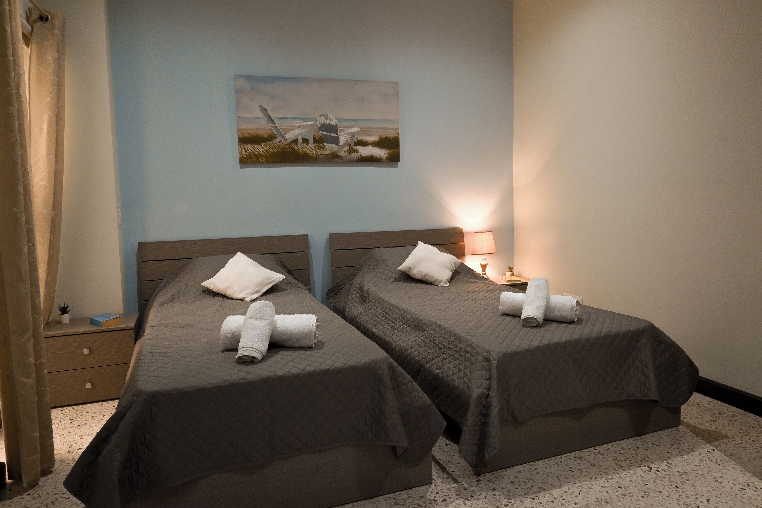 Standard Room, Multiple Bedrooms, Sea Facing (Sunny Ensuite by the Sea - A2) | 1 bedroom, free WiFi, bed sheets