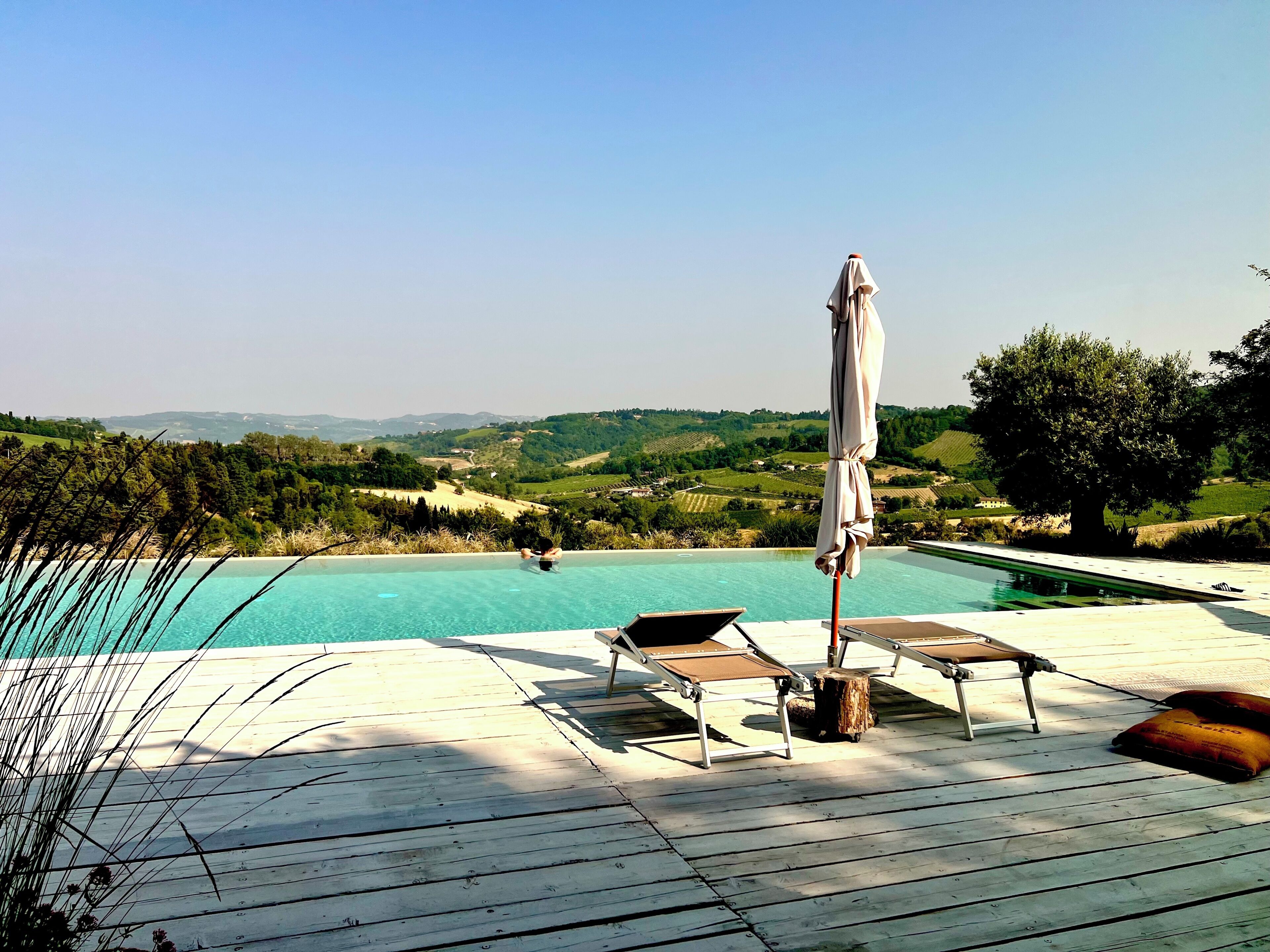 Dobbeltrom – deluxe, bassengutsikt