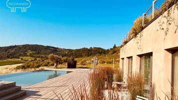 Chambre Double Deluxe, vue piscine | Piscine