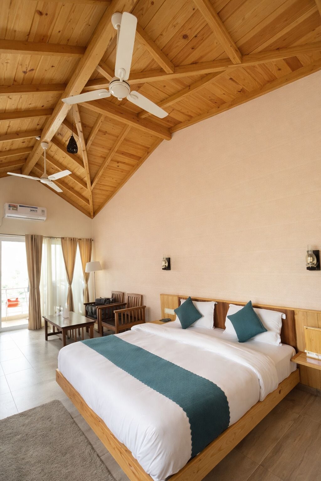 Quarto casal luxo, vista para o lago | Vista do quarto