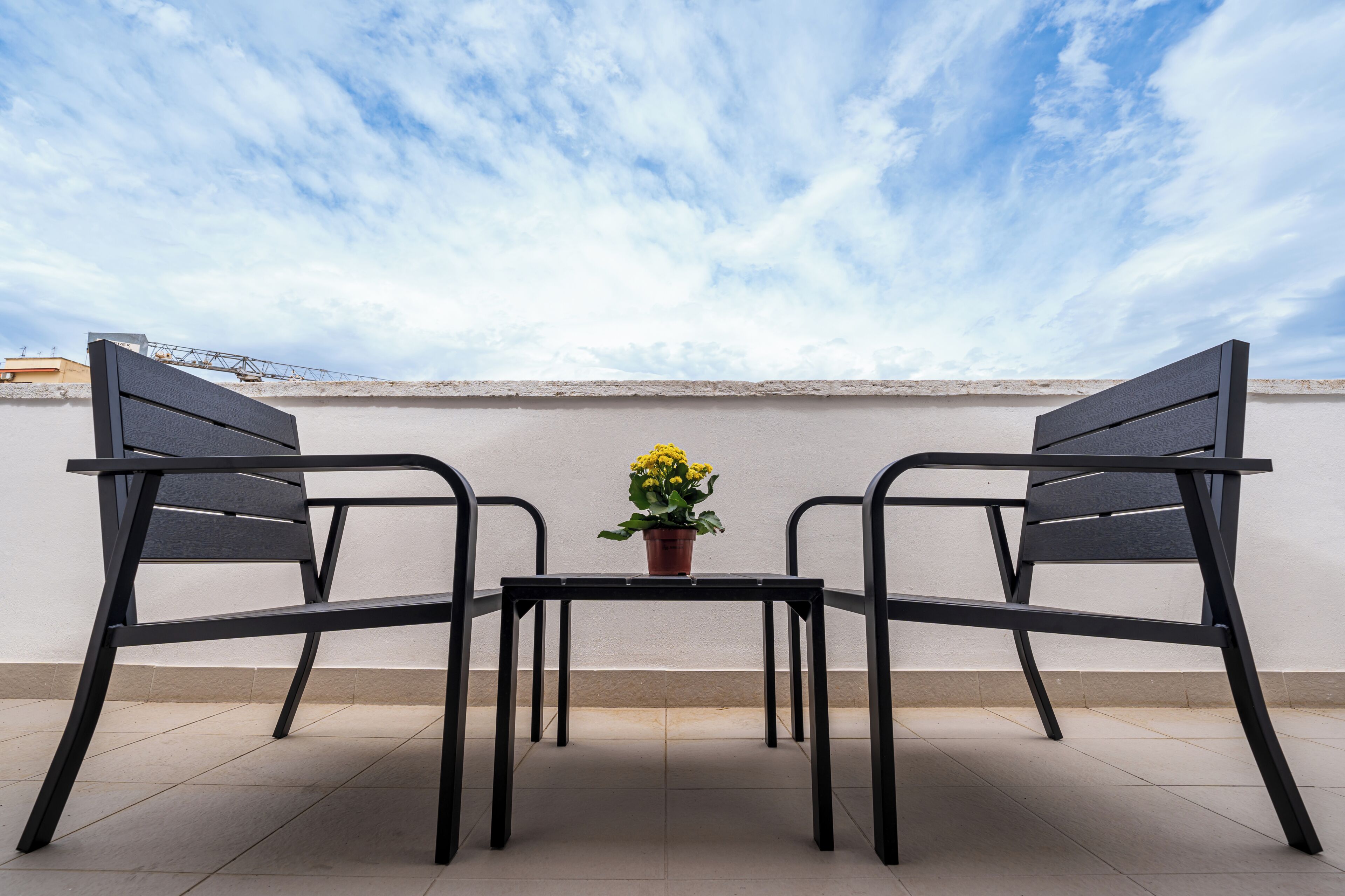 Double Room, City View | Terrace/patio