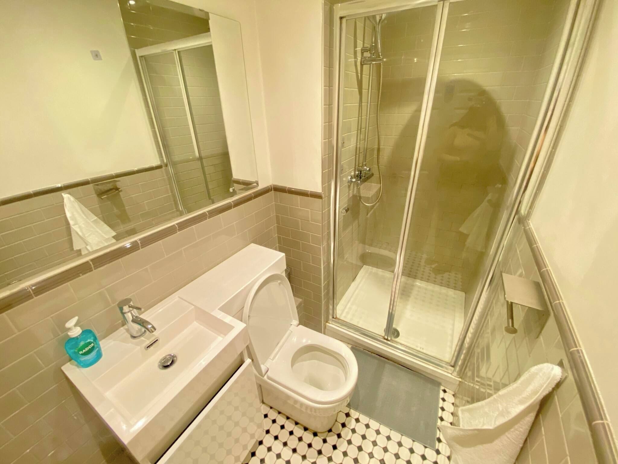 Appartement, 1 chambre, vue ville | Salle de bain