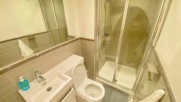 Appartement, 1 chambre, vue ville | Salle de bain