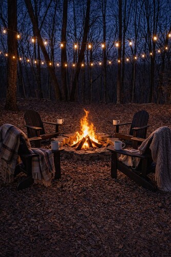 Escape to Timber Ridge~ Cozy + Fire Pit +Wrap around Porch 