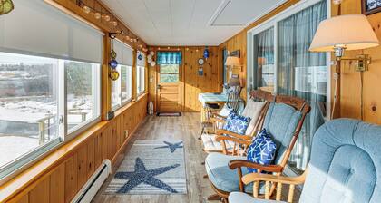 Walk to Pigeon Hill Bay: Coastal Maine Cottage