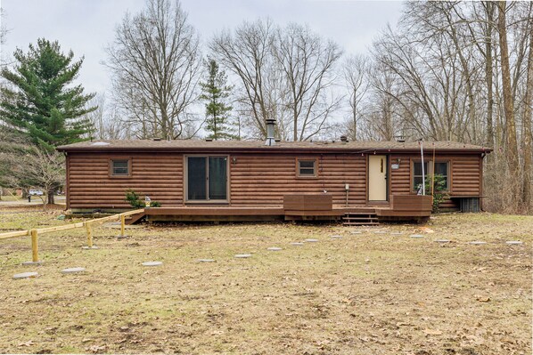 Majoituspaikan julkisivu