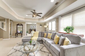 Front of property - 7 Mi to Arthur Blank & Trilith Studios: Cozy Suite (Tyrone)