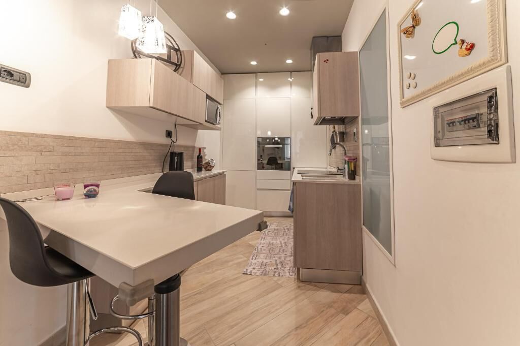 Appartement, uitzicht op tuin | Privékeuken