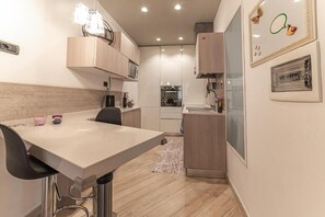 Appartement, uitzicht op tuin | Privékeuken