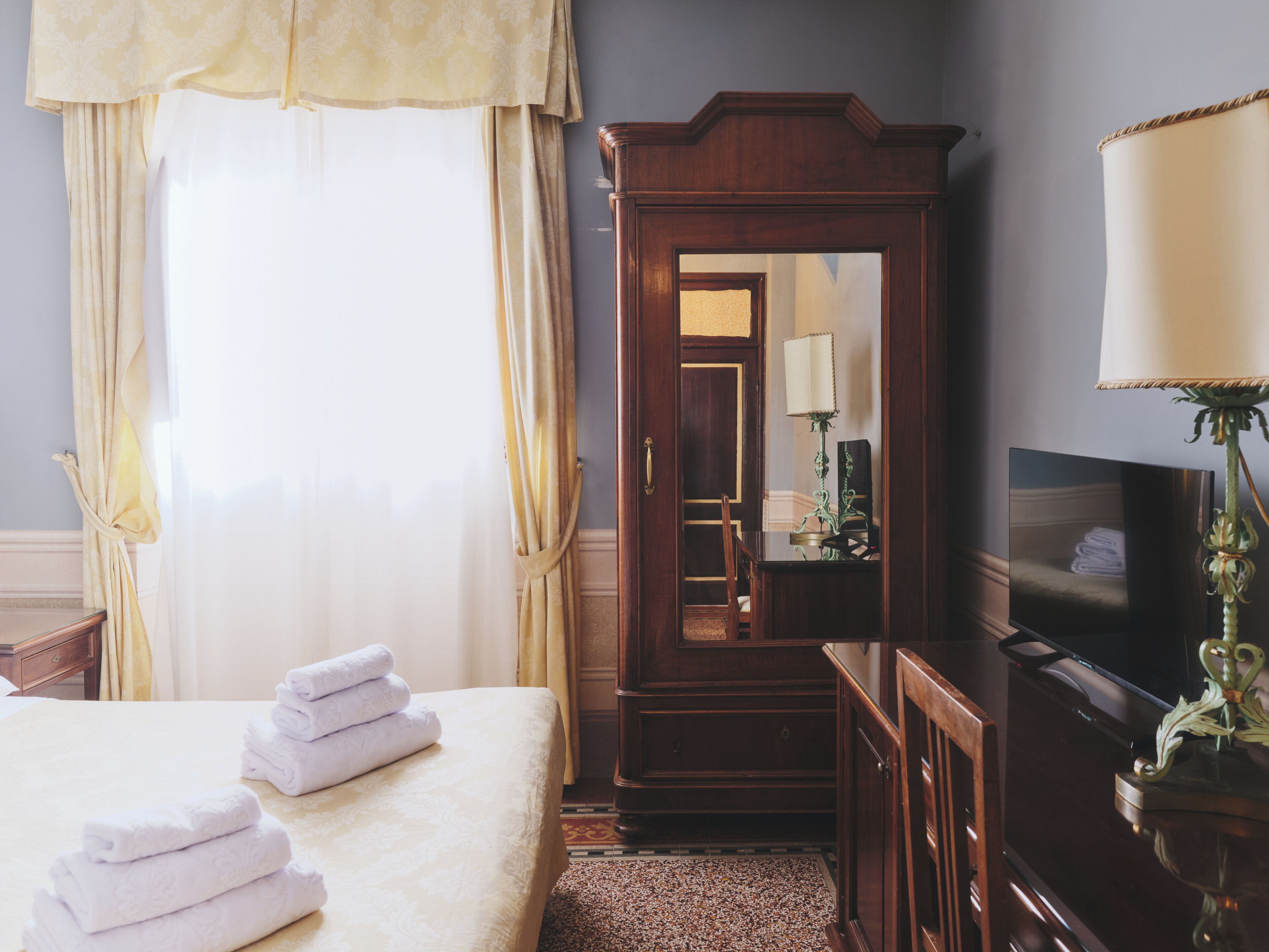 Deluxe tweepersoonskamer, uitzicht op stad