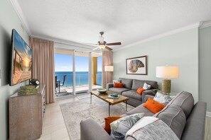 Smart TV, DVD player - Sunset Corner, Free Beach Chairs! Coastal Views  Premium Updates Huge Balcony (Panama City Beach)