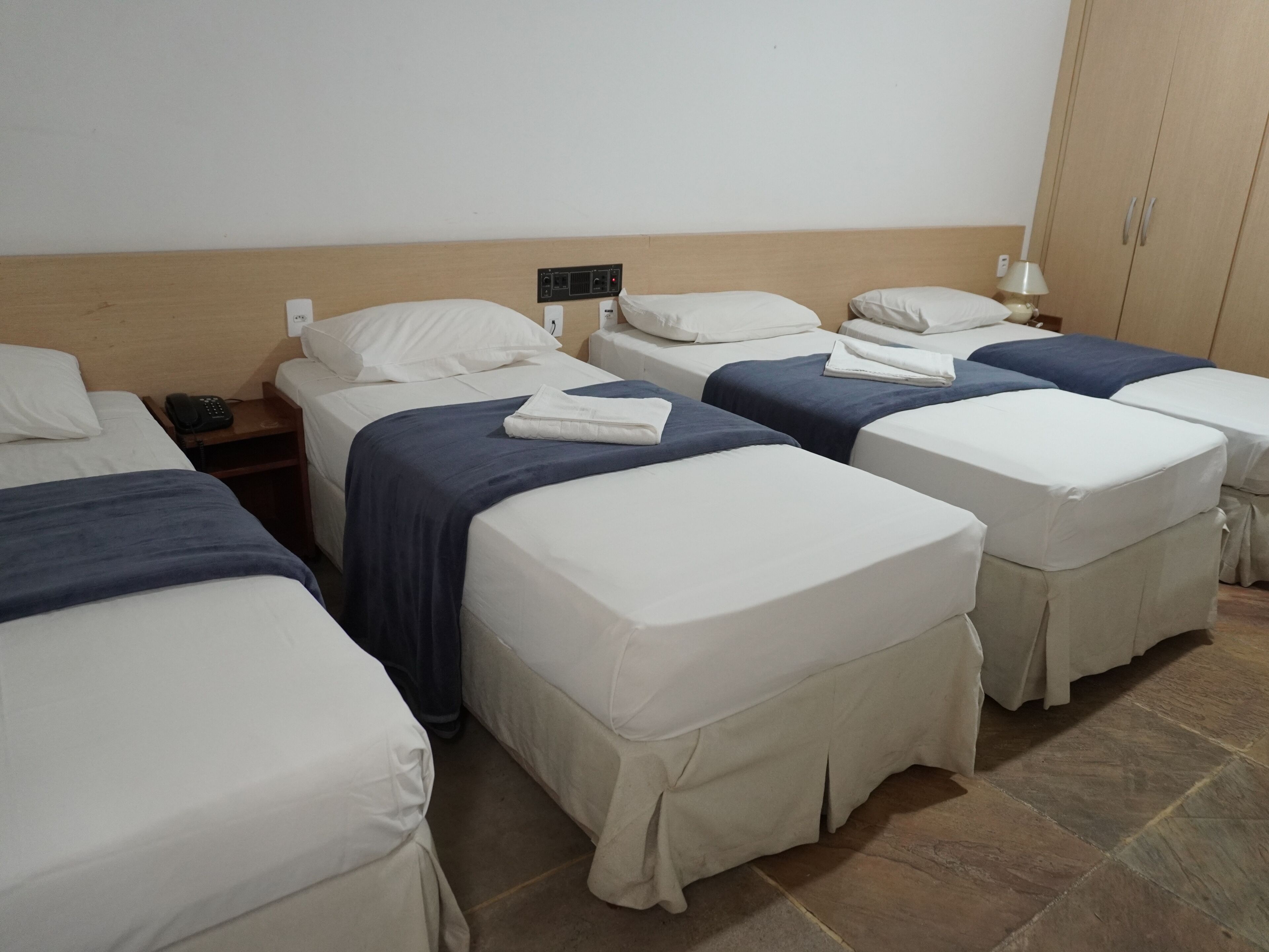 Standard Quadruple Room, City View | In-room safe, desk, free WiFi