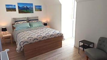 Habitación cuádruple familiar, vista al jardín