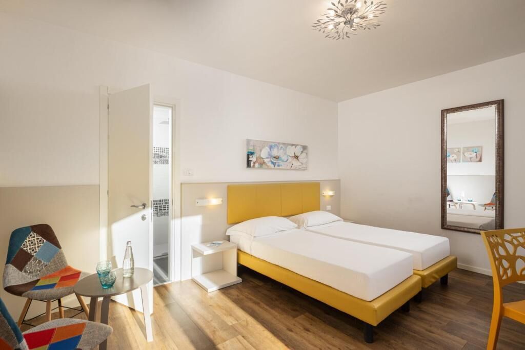 Deluxe-Doppel- oder -Zweibettzimmer, Balkon, Gartenblick