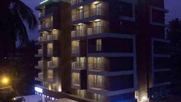 Fachada de la propiedad