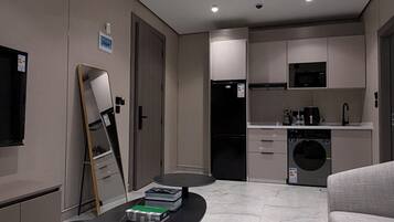 Appartement, 1 chambre, accessible aux personnes à mobilité réduite, fumeurs | Salle de séjour