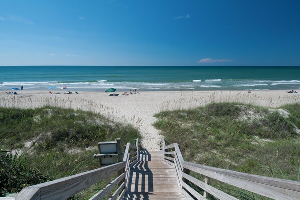 Beach - Ocean Club J-202 | Oceanside 3BR Condo w/ Pools, Hot Tubs & Resort Amenities (Indian Beach)