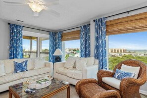 Smart TV - Pebble Beach C-308 | Oceanview 3BR Condo w/ Pools & Tennis (Emerald Isle)