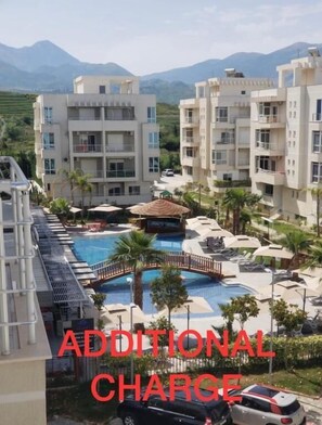 Apartment | Pool - Seaview Apartments (Orikum)