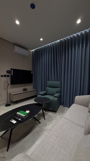 Apartment, 1 Bedroom, Accessible, Smoking | Living room - 005 Tara-jre Jabal Al Lweibdeh With Stunning View (Amman)