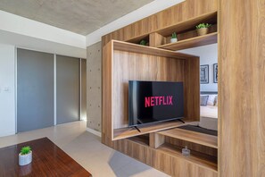 1 chambre, fer et planche à repasser, Wi-Fi, draps fournis